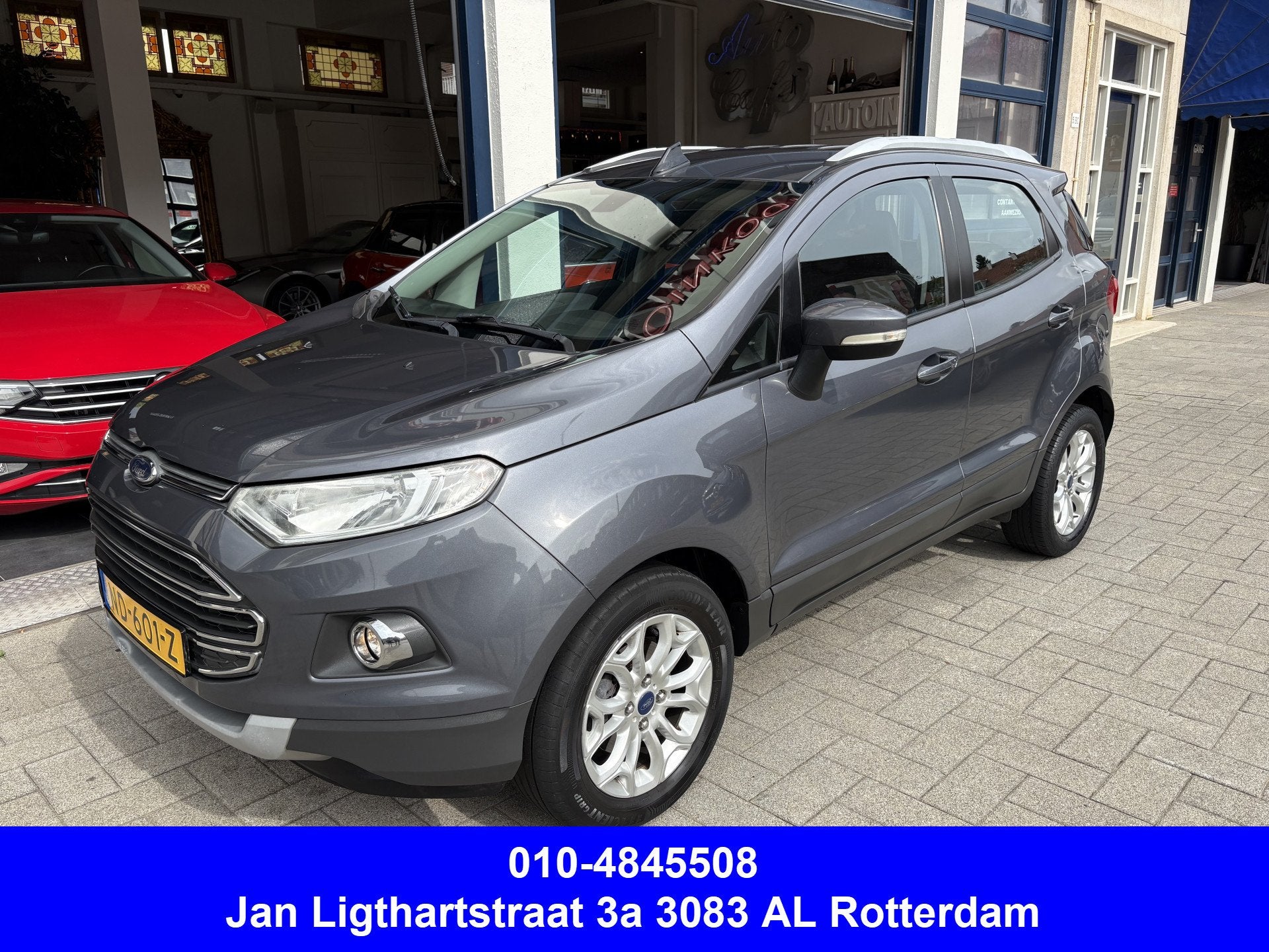 Ford EcoSport 1.0 EcoBoost Titanium CLIMA/NAVI/TELEFOON/STOE, Voorwielaandrijving, Gebruikt, Euro 6, Ecosport