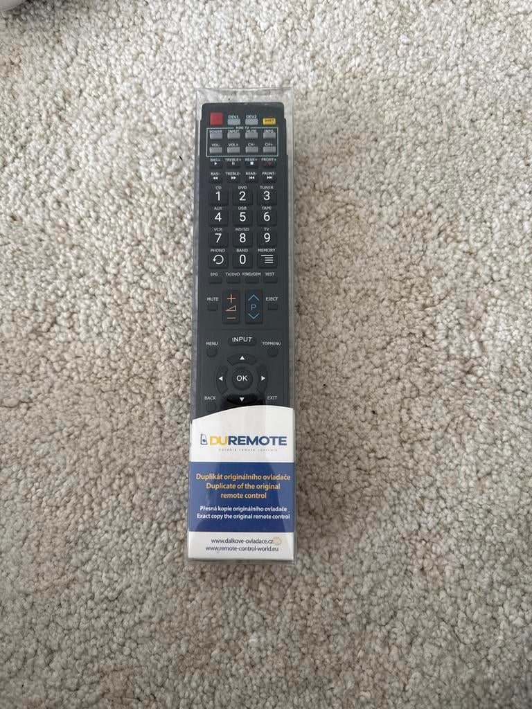 DUREMOTE Afstandsbediening - Universeel & Programmeerbaar, Universeel, Nieuw, Ophalen of Verzenden, Dvd