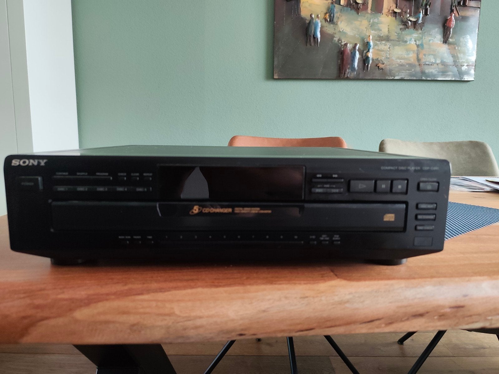 Sony 5CD wisselaar, Audio, Tv en Foto, Cd-spelers, Ophalen, Sony, Wisselaar