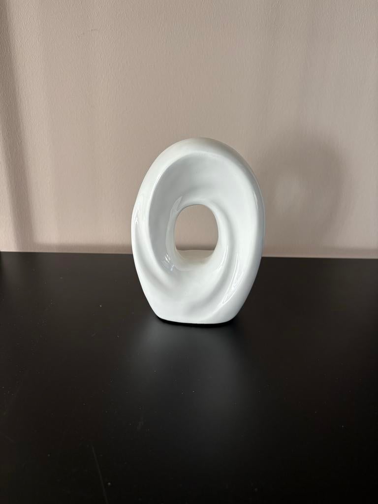 Witte mini urn boog 200ml, Info@jouwurn.nl, Ophalen of Verzenden, Wit, Bieslook 42