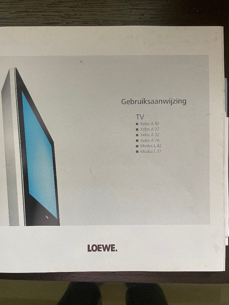 Loewe Xelos A 32 TV - Gebruikt, Audio, Tv en Foto, Televisies, Gebruikt, 50 Hz, 60 tot 80 cm, Ophalen
