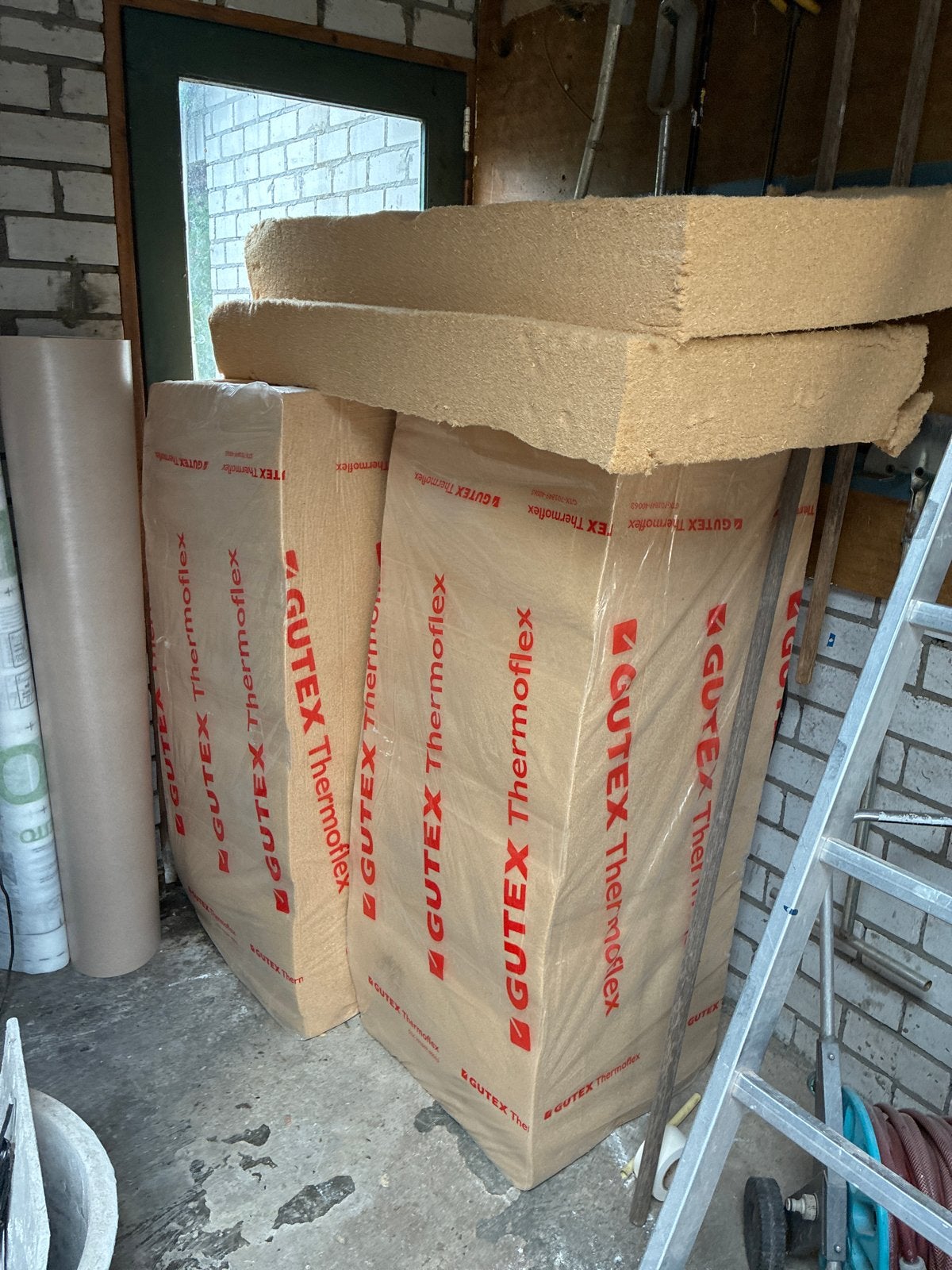 Gutex Thermoflex isolatieplaten 140mm (10 stuks), Overige materialen, 10 tot 15 m², 12 cm of meer, Nieuw