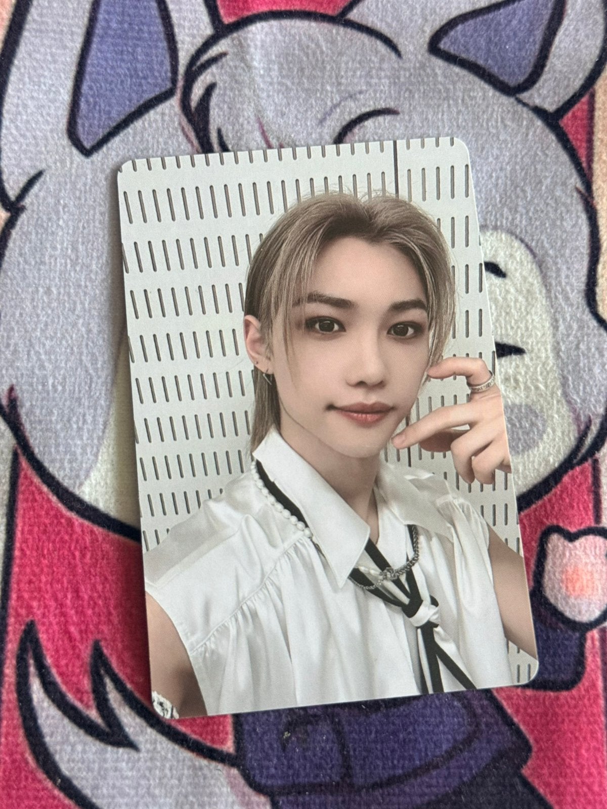 Stray Kids Felix photo card, Ophalen of Verzenden, Zo goed als nieuw, Foto of Kaart