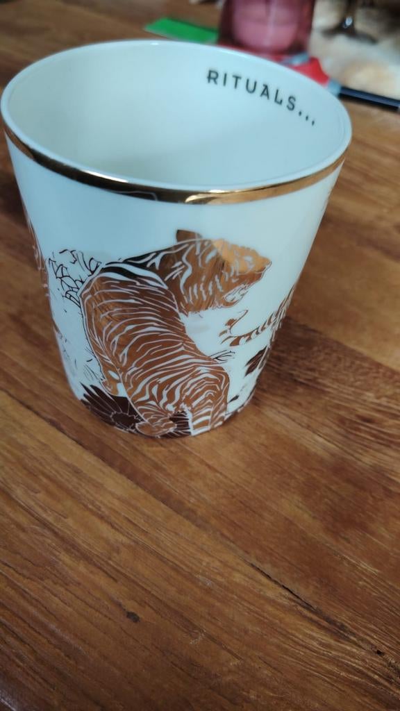 2x Rituals waxinelicht houder., Ophalen, Glas, Overige stijlen