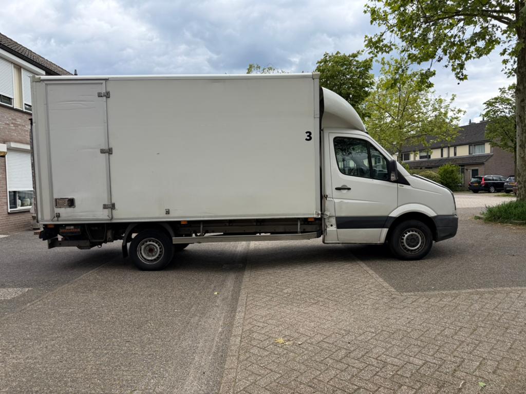 Te koop Volkswagen Crafter bakwagen 2015 euro 6 rijd goed, Auto's, Voorwielaandrijving, Stof, Euro 6, 4 cilinders