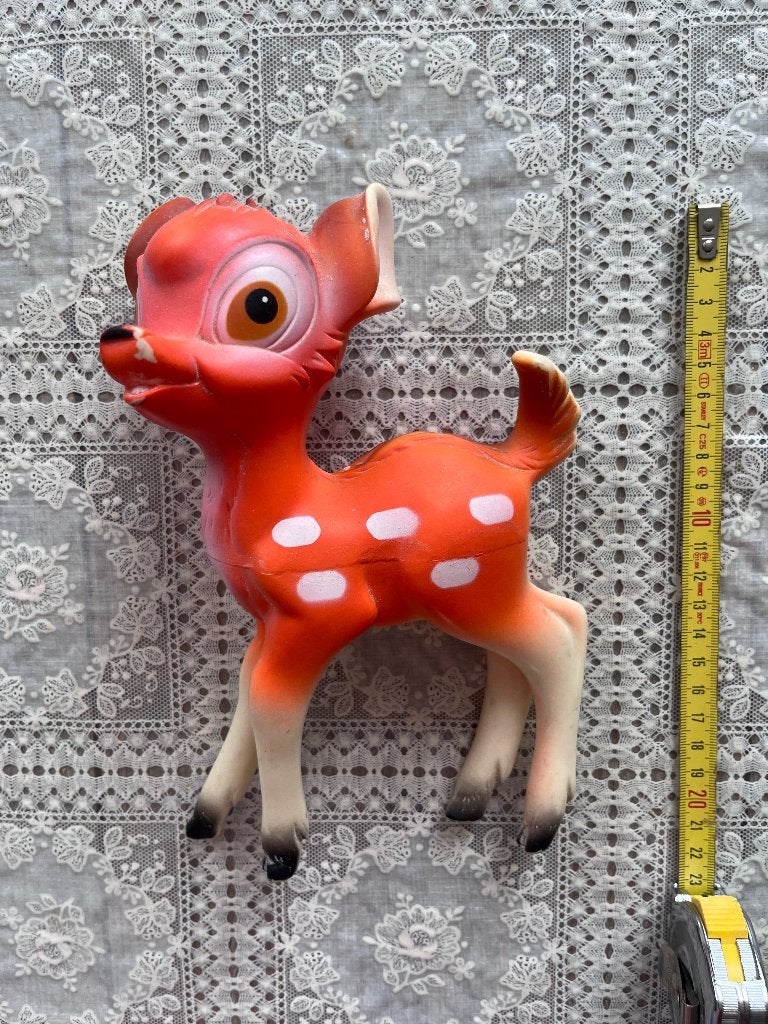 Vintage Bambi piepbeest, Verzamelen, Ophalen of Verzenden, Gebruikt