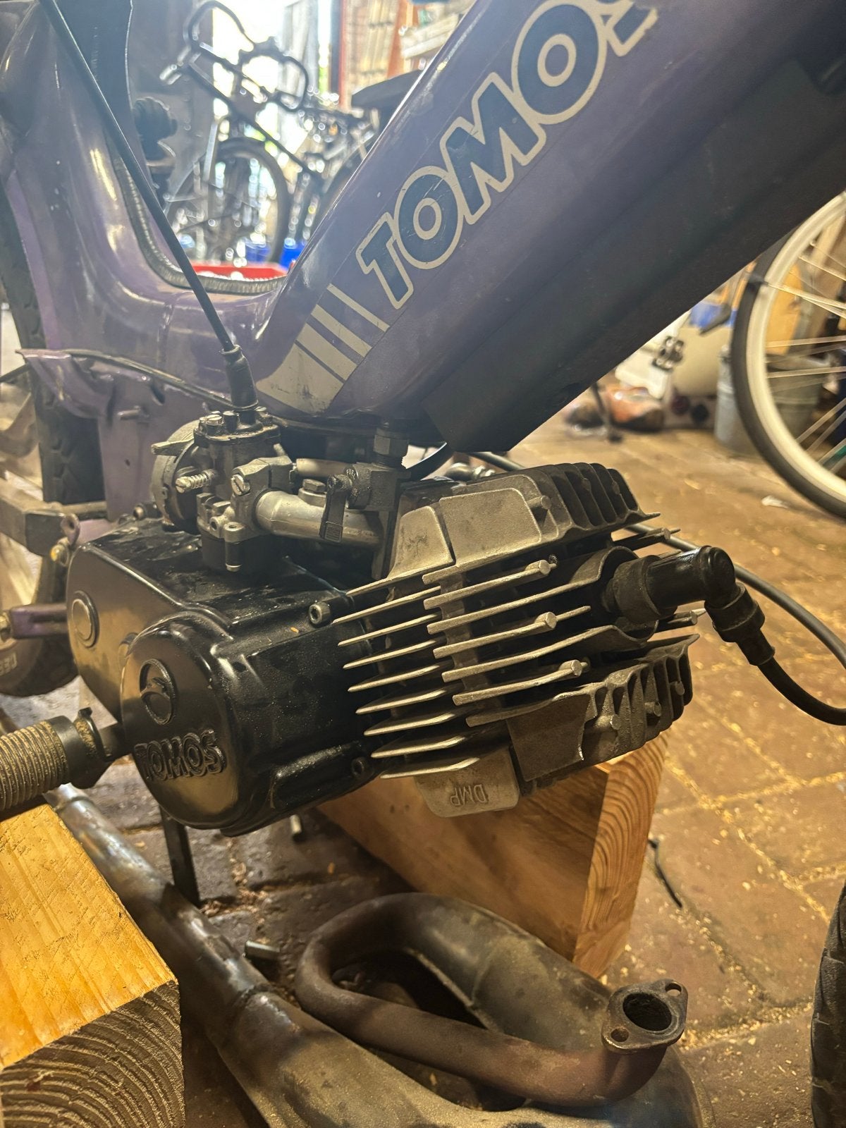 Tomos Snorfiets - Opknapper/Onderdelen, Fietsen en Brommers, Brommers | Tomos, Ophalen, Gebruikt, Maximaal 25 km/u, Standard