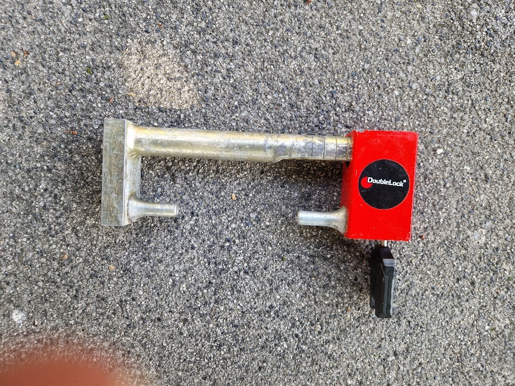 Caravanslot voor Dissel DoubleLock, Caravans en Kamperen, Caravan accessoires, Ophalen, Gebruikt