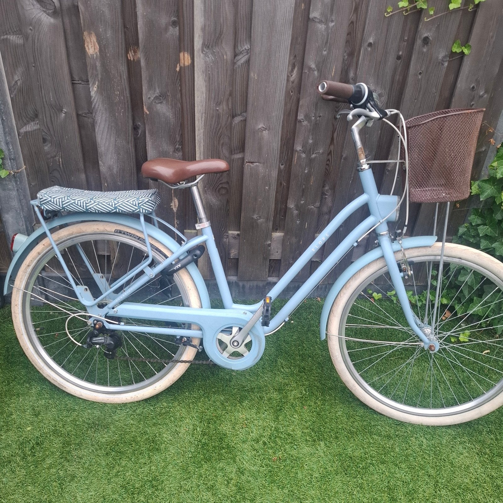 Elops 520 xs Light blue fiets 26 inch, Fietsen en Brommers, Fietsen | Dames | Damesfietsen, Minder dan 47 cm, Ophalen, Gebruikt