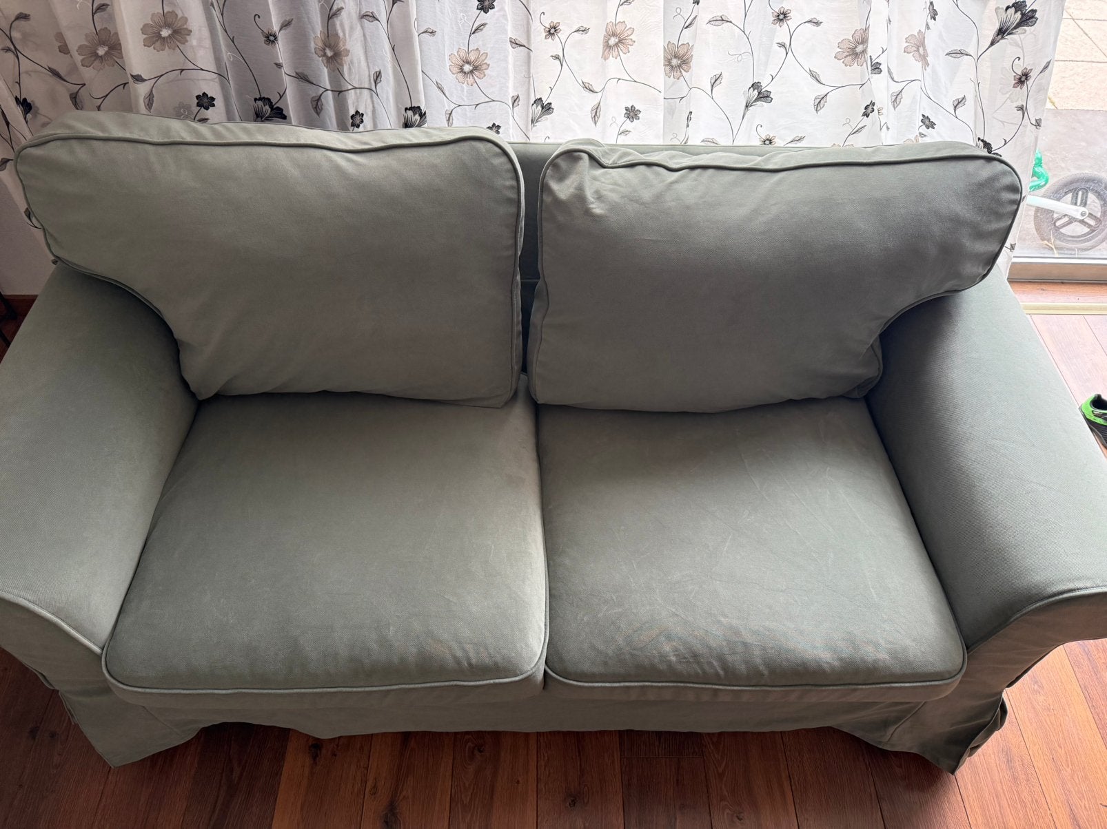 IKEA EKTORP 2-Seater Sofa – €50, Ophalen, 150 tot 200 cm, Tweepersoons, 75 tot 100 cm
