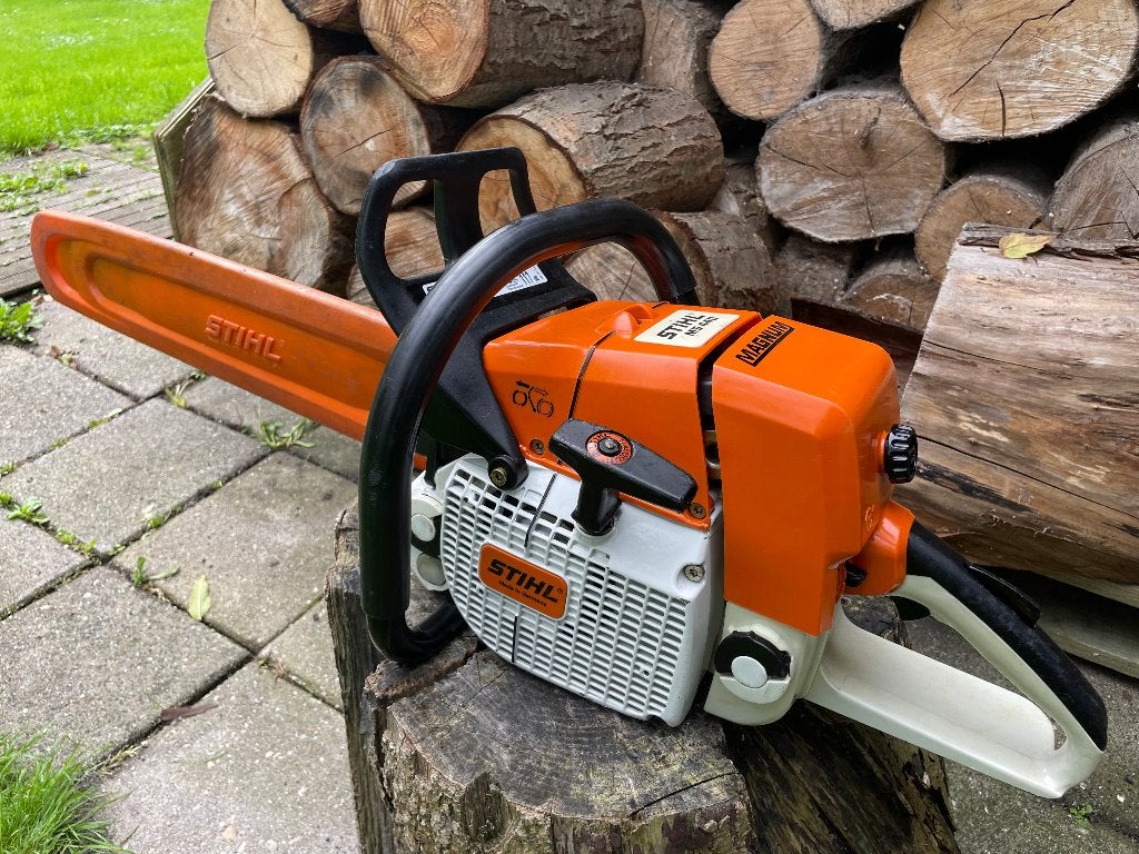 Nette Stihl MS 440 Kettingzaag met Stihl ES Light Bar 50cm, Stihl MS, Gebruikt, 70 mm of meer, Kettingzaag