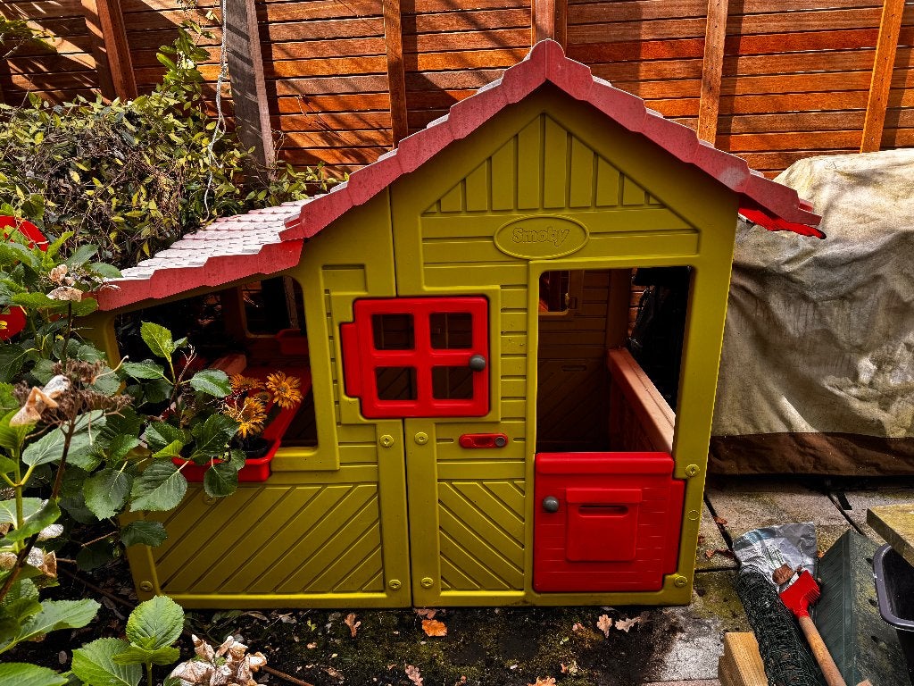Smoby Speelhuis, Kinderen en Baby's, Speelgoed | Buiten | Speelhuisjes, Ophalen, Gebruikt, Kunststof