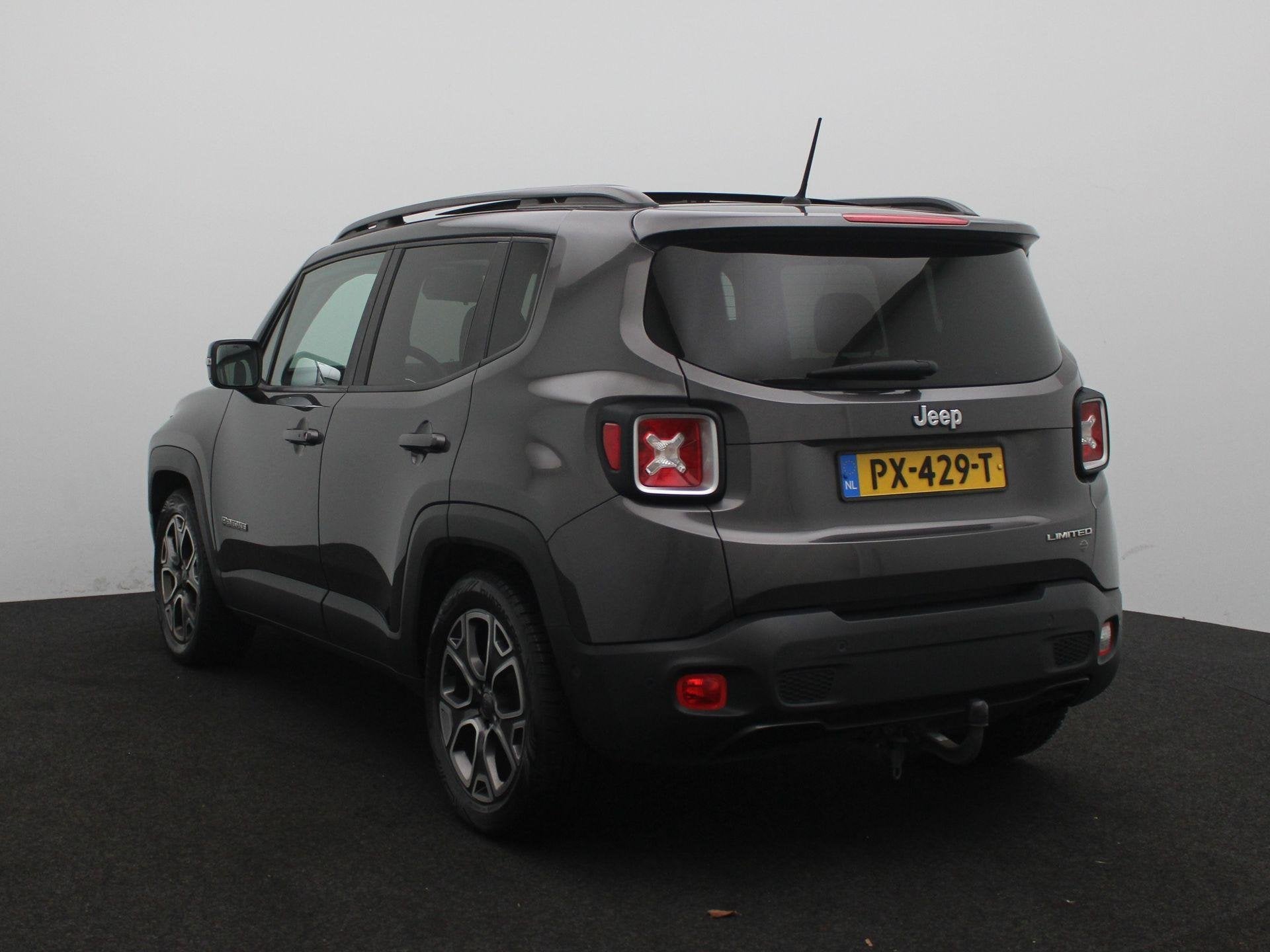 Jeep Renegade 1.4 MultiAir Limited | Automaat | Trekhaak | N, Auto's, Jeep, 12 maanden, Stof, Gebruikt, 4 cilinders