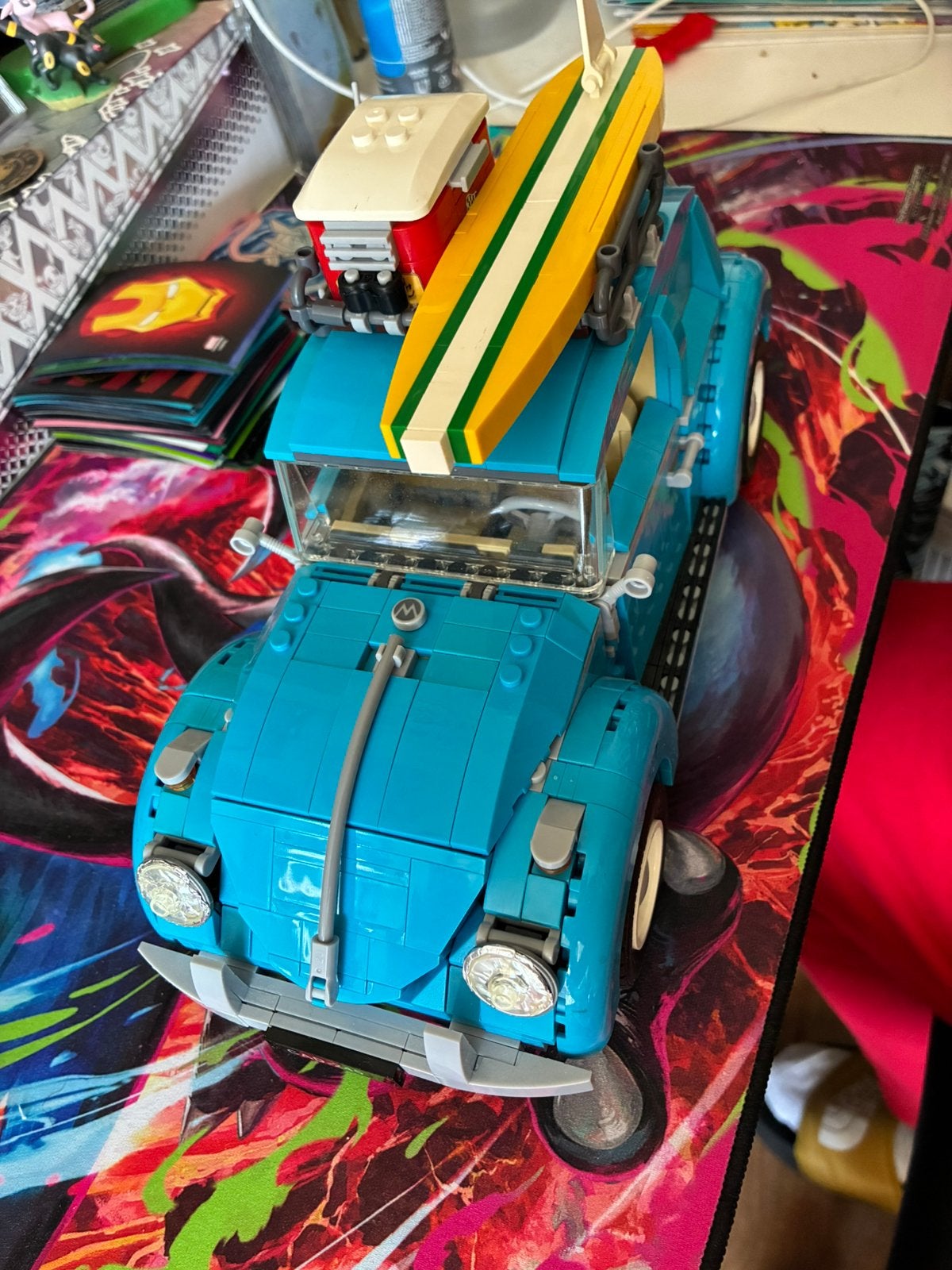 LEGO MOC VOLKSWAGEN KEVER, Ophalen of Verzenden, Zo goed als nieuw, Elektrisch, Overige merken