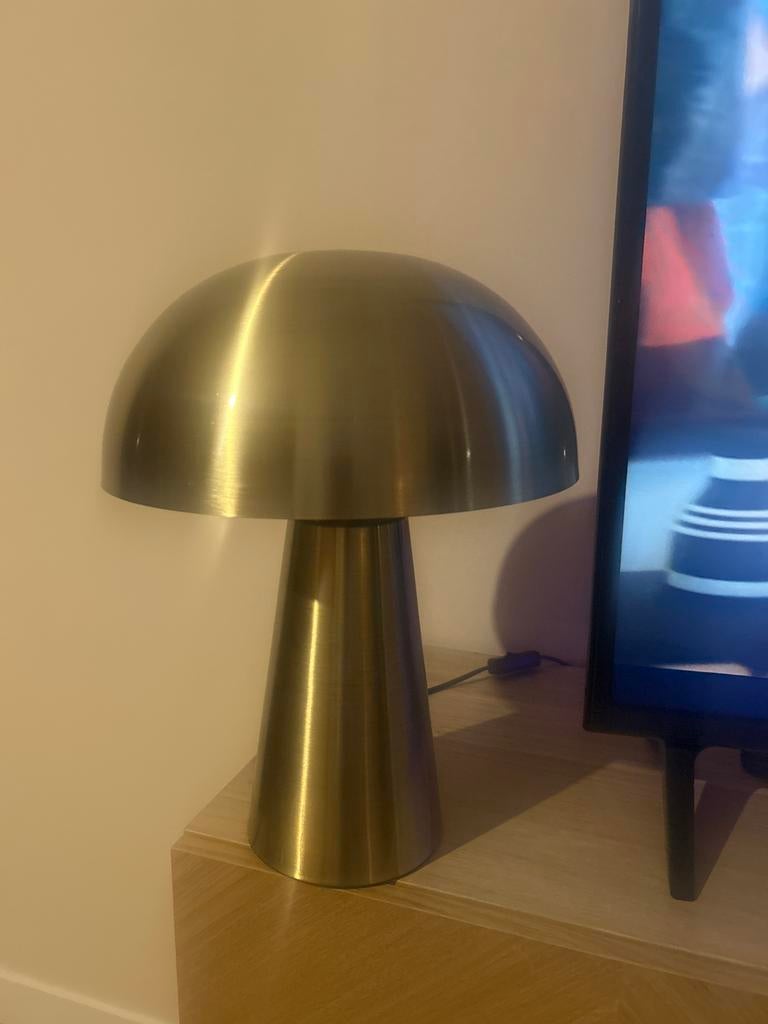 Dana tafellamp van Kwantum - Goudkleurig (zonder lichtbron), Huis en Inrichting, Lampen | Tafellampen, Ophalen of Verzenden, Zo goed als nieuw