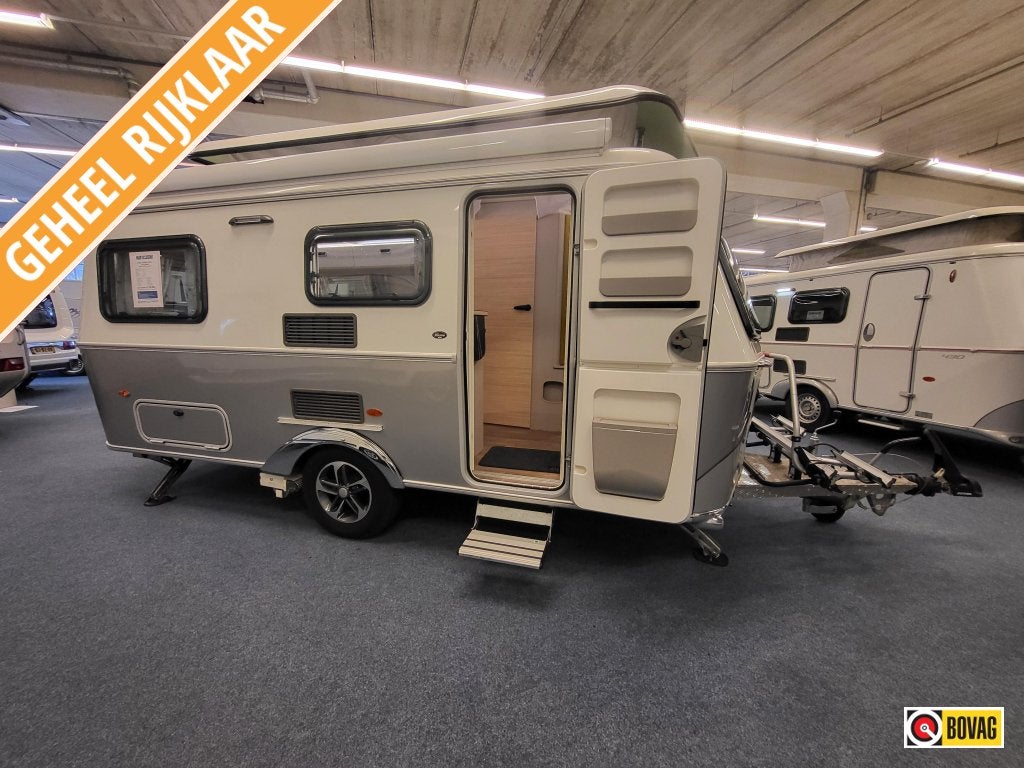 Eriba Touring Troll 540; super compleet, kenteken 2024, Caravans en Kamperen, Caravans, Standaardzit, Bedrijf, Schokbreker, 5 tot 6 meter