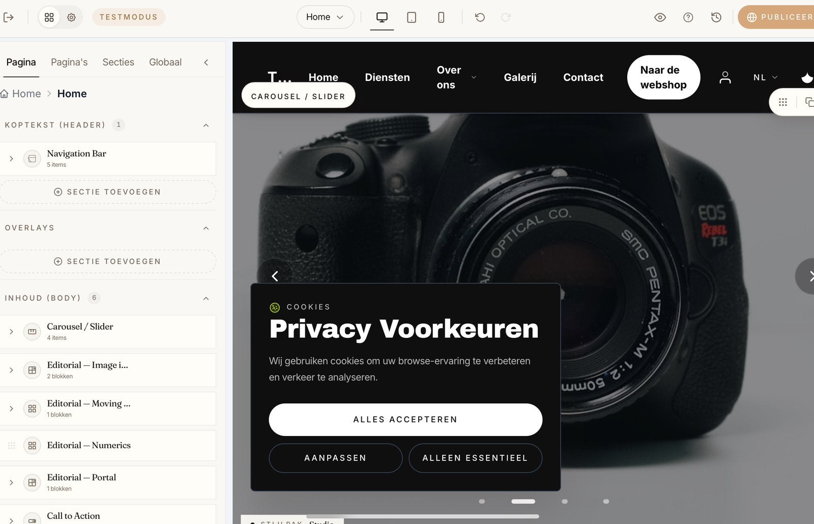 Foto 5 van 3paginas t.w.v. €750,- gratis gebouwd bij Jaarabonnement