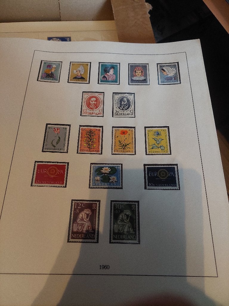 Sch Verz 1960 t/m 2001 zie scans en lees tekst postfris, Postzegels en Munten, Ophalen of Verzenden, Postfris