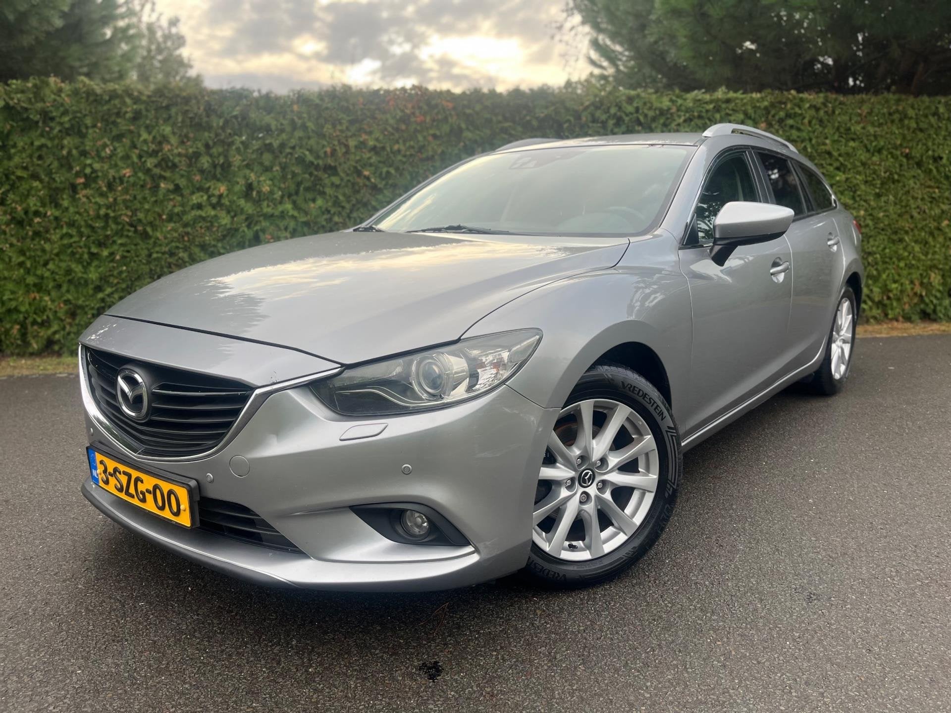 Mazda 6 Sportbreak 2.2D Skylease+ NAVIGATIE EXPORT EX BPM !, Auto's, Mazda, Voorwielaandrijving, Euro 5, 730 kg, Gebruikt