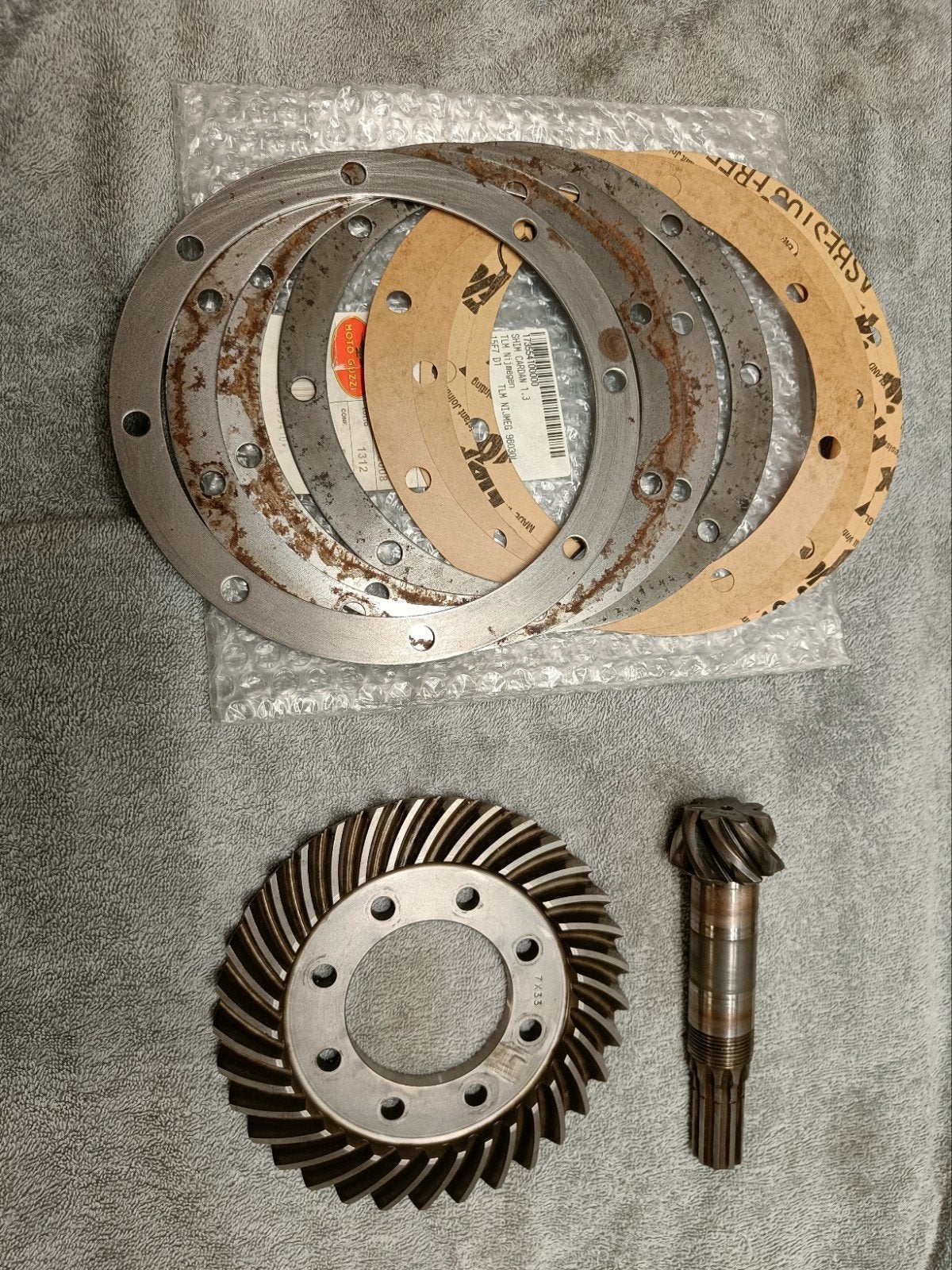 Cardan tandwielen Moto Guzzi 850-1000cc, Motoren, Ophalen of Verzenden, Gebruikt