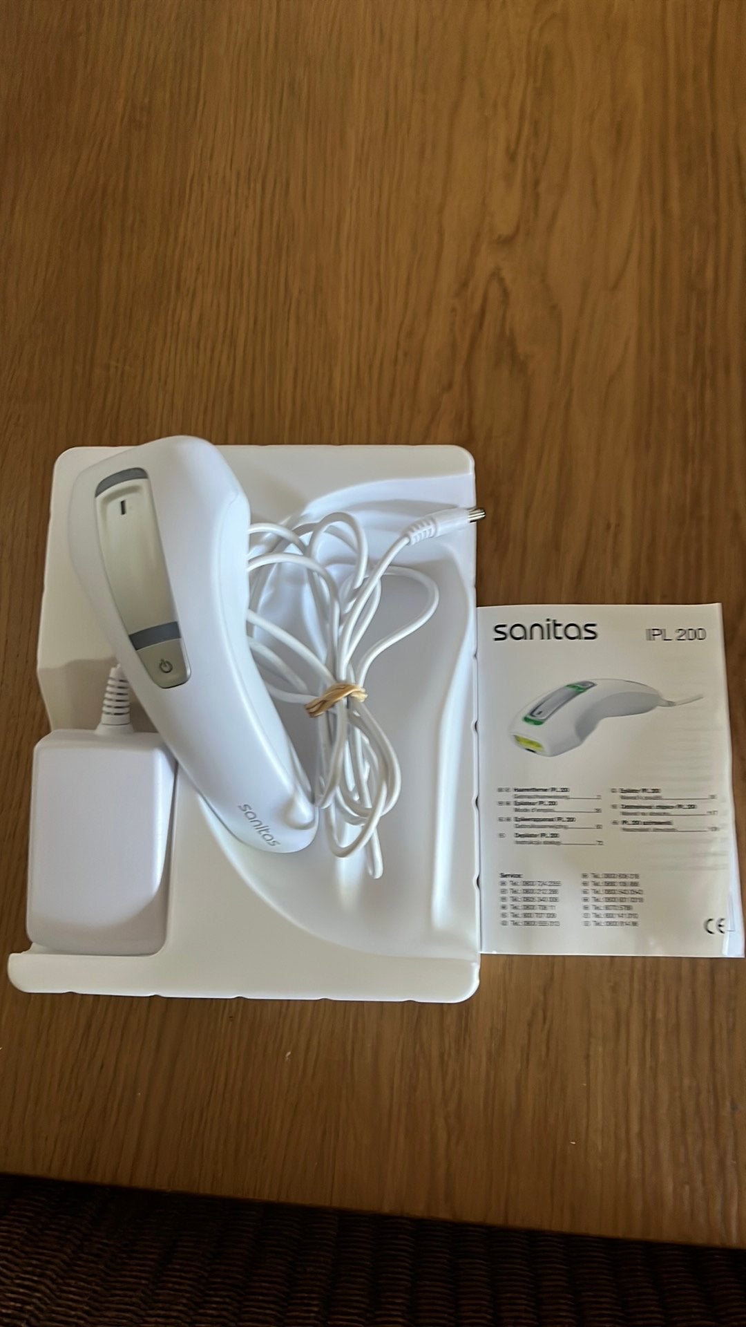 Sanitas Electronice ontharen 600.000 lichtimpulsen, Witgoed en Apparatuur, Persoonlijke-verzorgingsapparatuur, Ophalen, Zo goed als nieuw