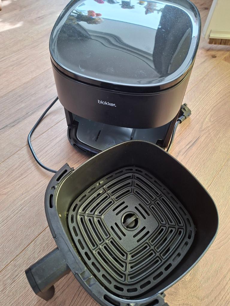 Blokker Airfryer L formaat - Werkend, Witgoed en Apparatuur, Ophalen of Verzenden, Gebruikt, Airfryer