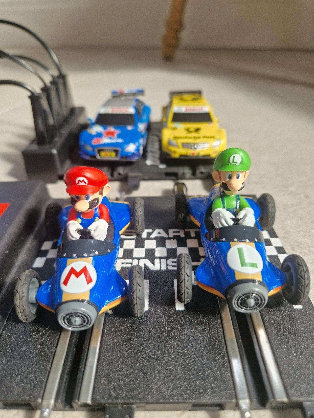 Carrera Go Racebaan Set met Extra Baandelen en Auto's, Ophalen, Gebruikt, Elektrisch, Carrera
