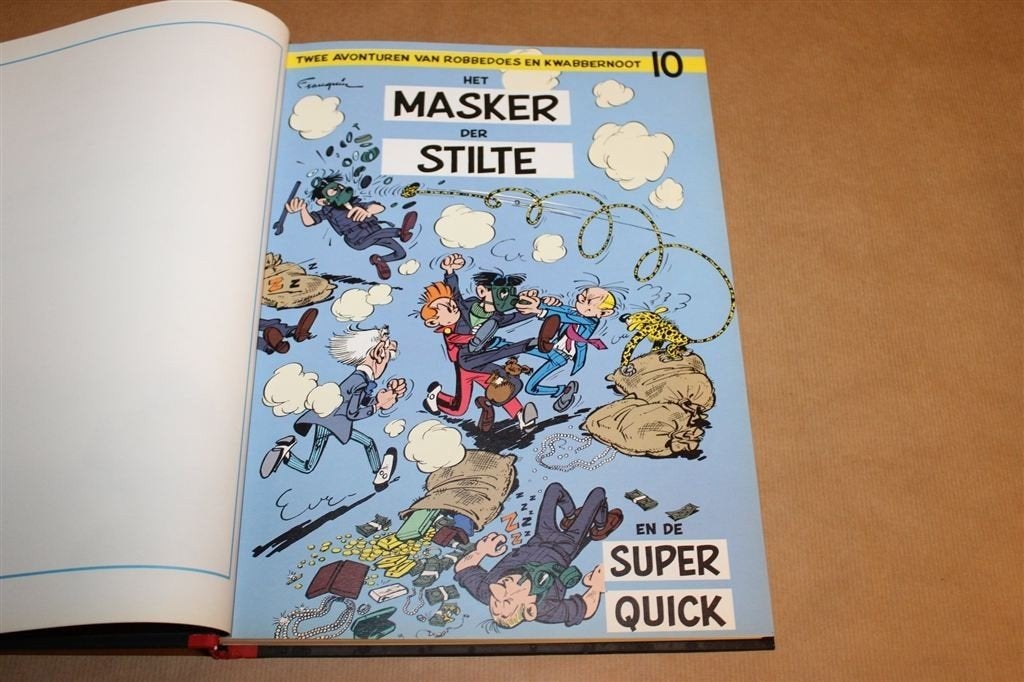 De Robbedoes en Kwabbernoot Collectie 4 — Franquin, 1993 HC, Eén stripboek, Ophalen of Verzenden, Gelezen