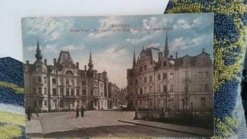 kaart anvers/antwerpen rond pont/avenue cogels/rue general, Verzamelen, Ophalen of Verzenden, Voor 1920, Ongelopen, Antwerpen