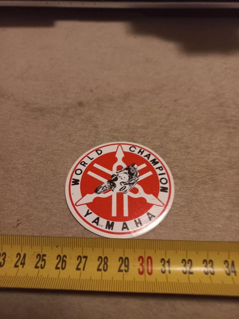 World champion yamaha, Verzamelen, Ophalen of Verzenden, Zo goed als nieuw