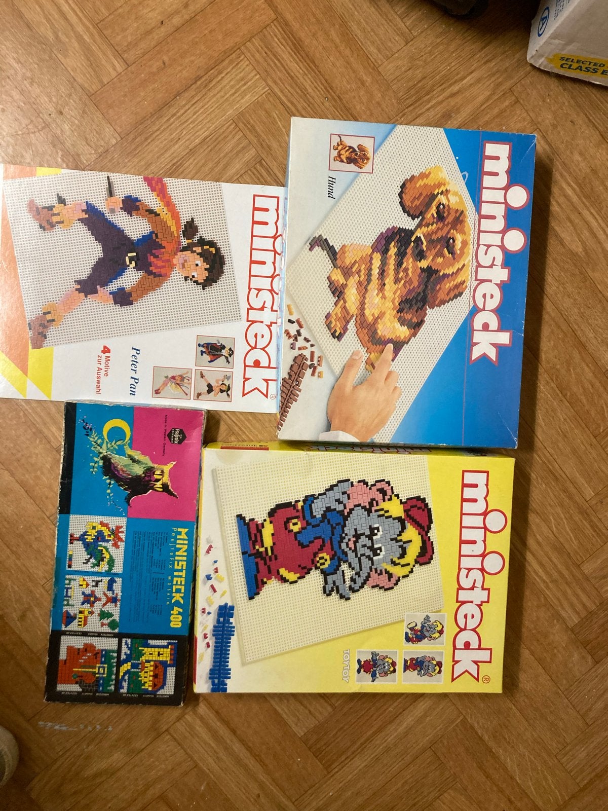 Grote collectie Ministeck sets en losse onderdelen, Hobby en Vrije tijd, Ministeck, Ophalen of Verzenden, Gebruikt, Box-set