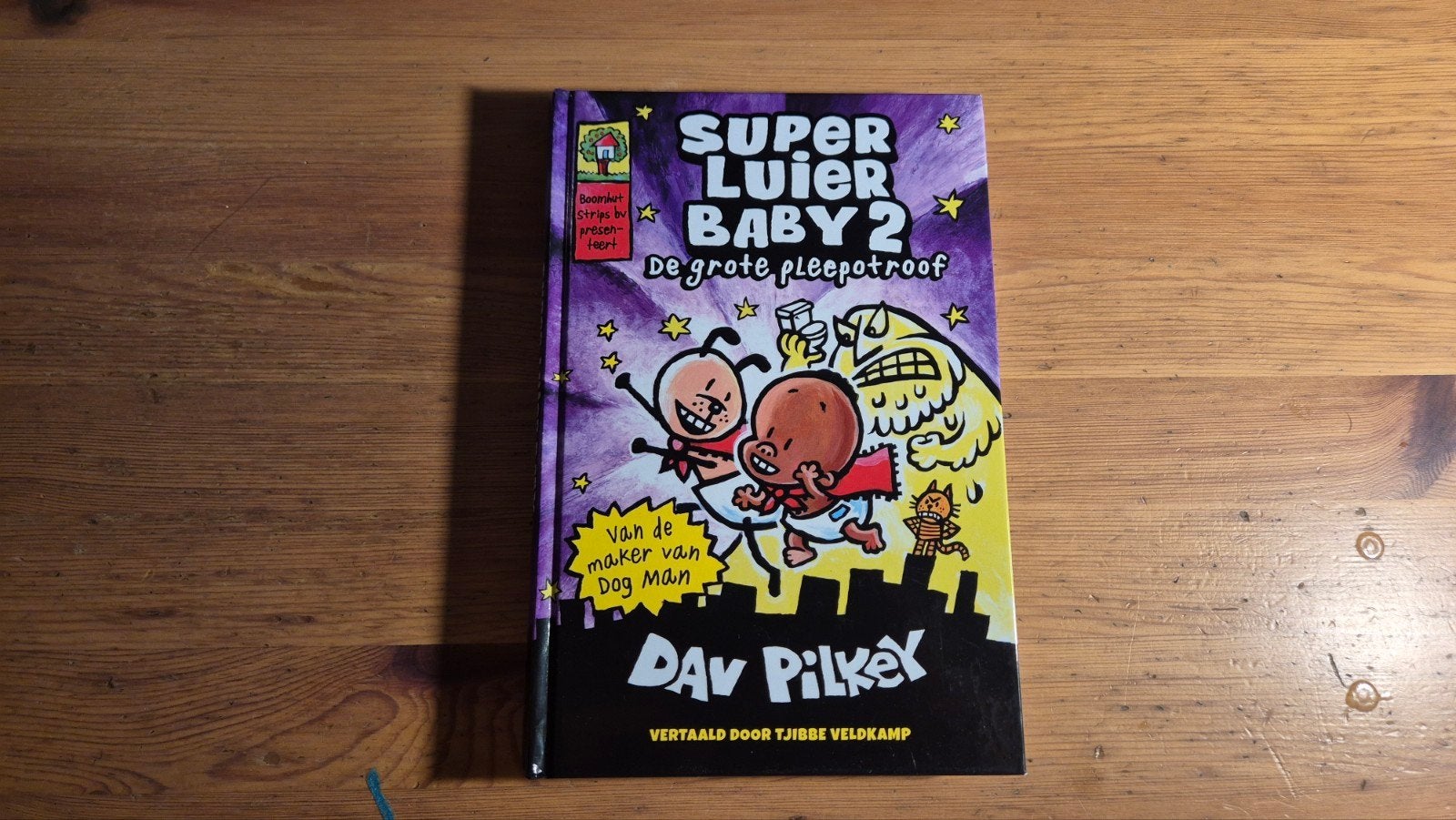 Dav Pilkey - De grote pleepotroof, Fictie algemeen, Ophalen of Verzenden, Zo goed als nieuw, Dav Pilkey