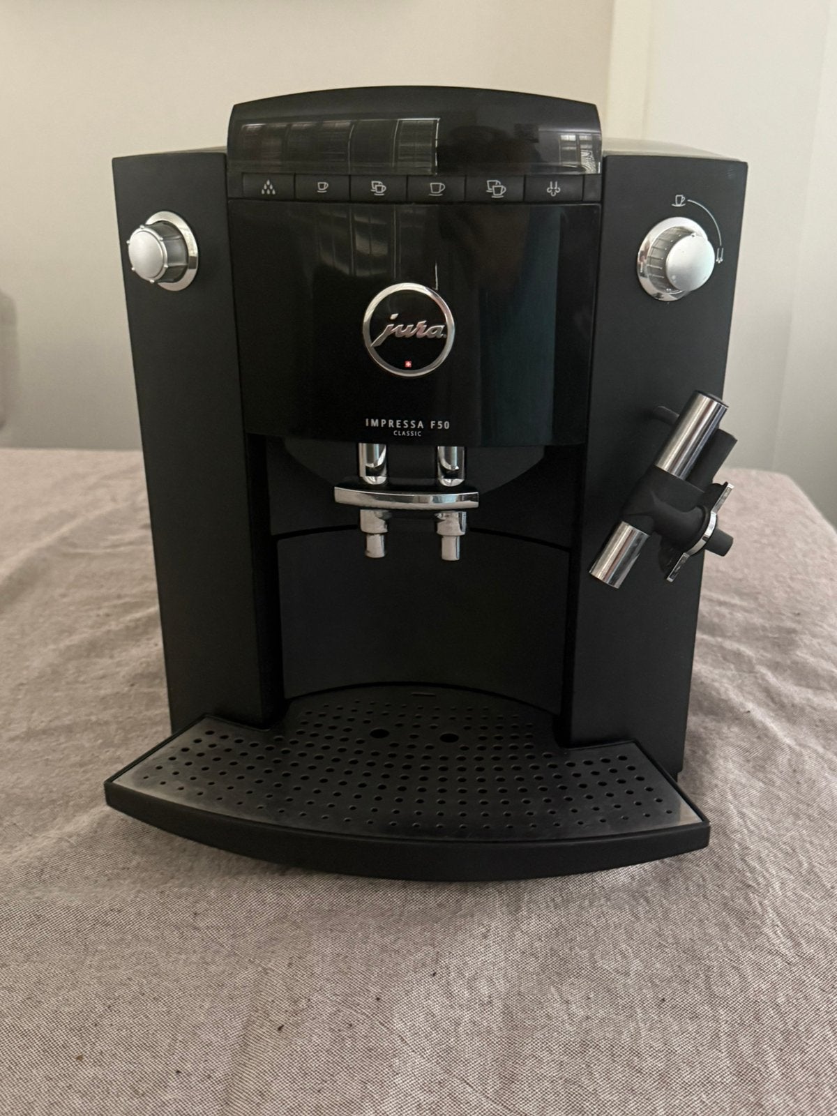 Jura Impressa F50 Classic koffiemachine, Koffiemachine, Niet werkend, Afneembaar waterreservoir, Koffiebonen