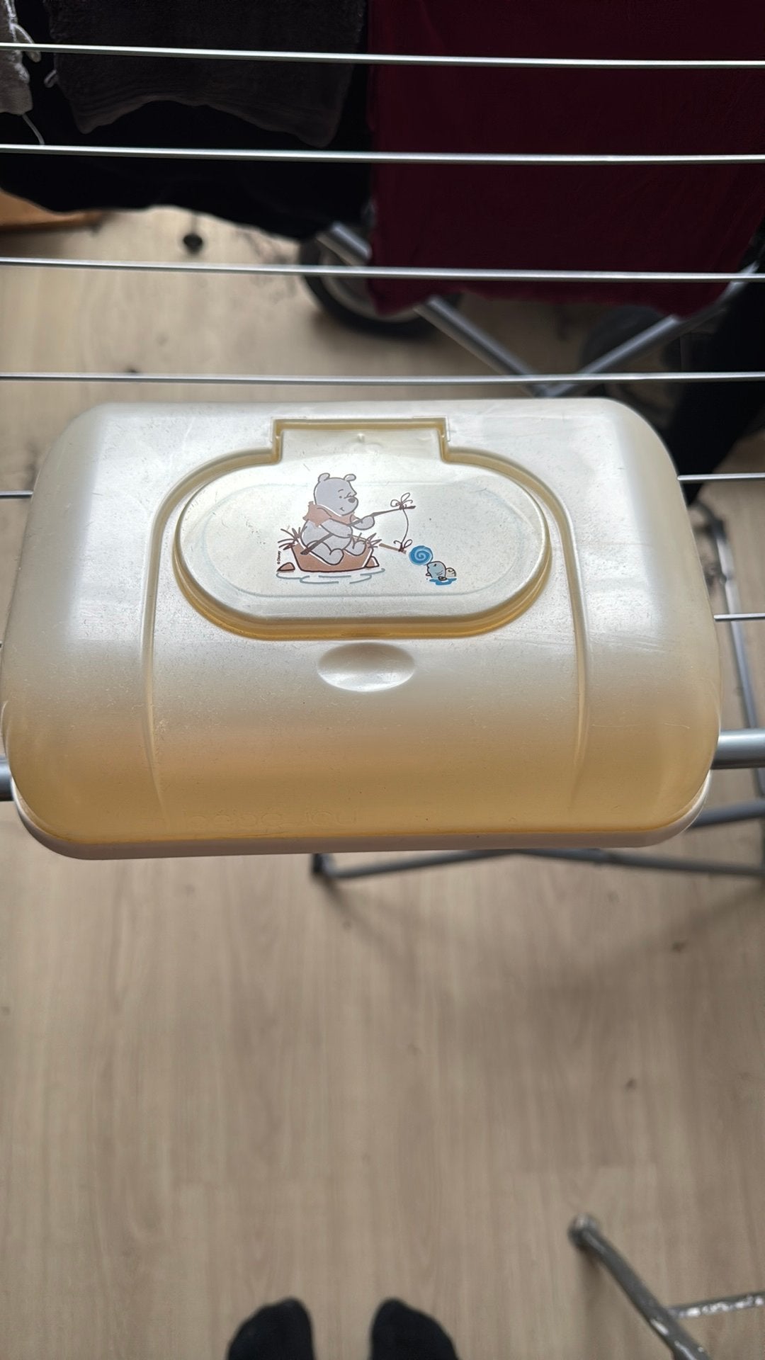 Billendoekjes houder winnie the pooh, Ophalen