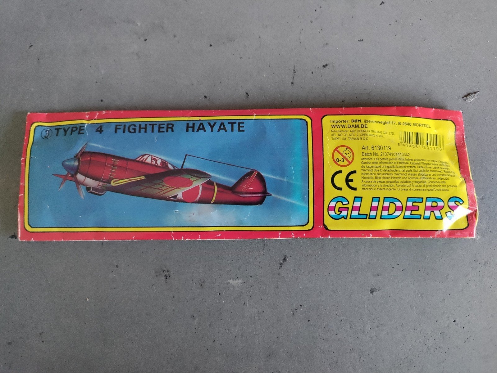 Foam (piepschuim) vliegtuig (herproductie model jaren '80), Hobby en Vrije tijd, Overige merken, 1:72 tot 1:144, Nieuw, Ophalen of Verzenden