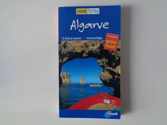 18780-5-2 : ANWB reisgids Algarve met grote kaart, Overige merken, Europa, Ophalen of Verzenden, Zo goed als nieuw