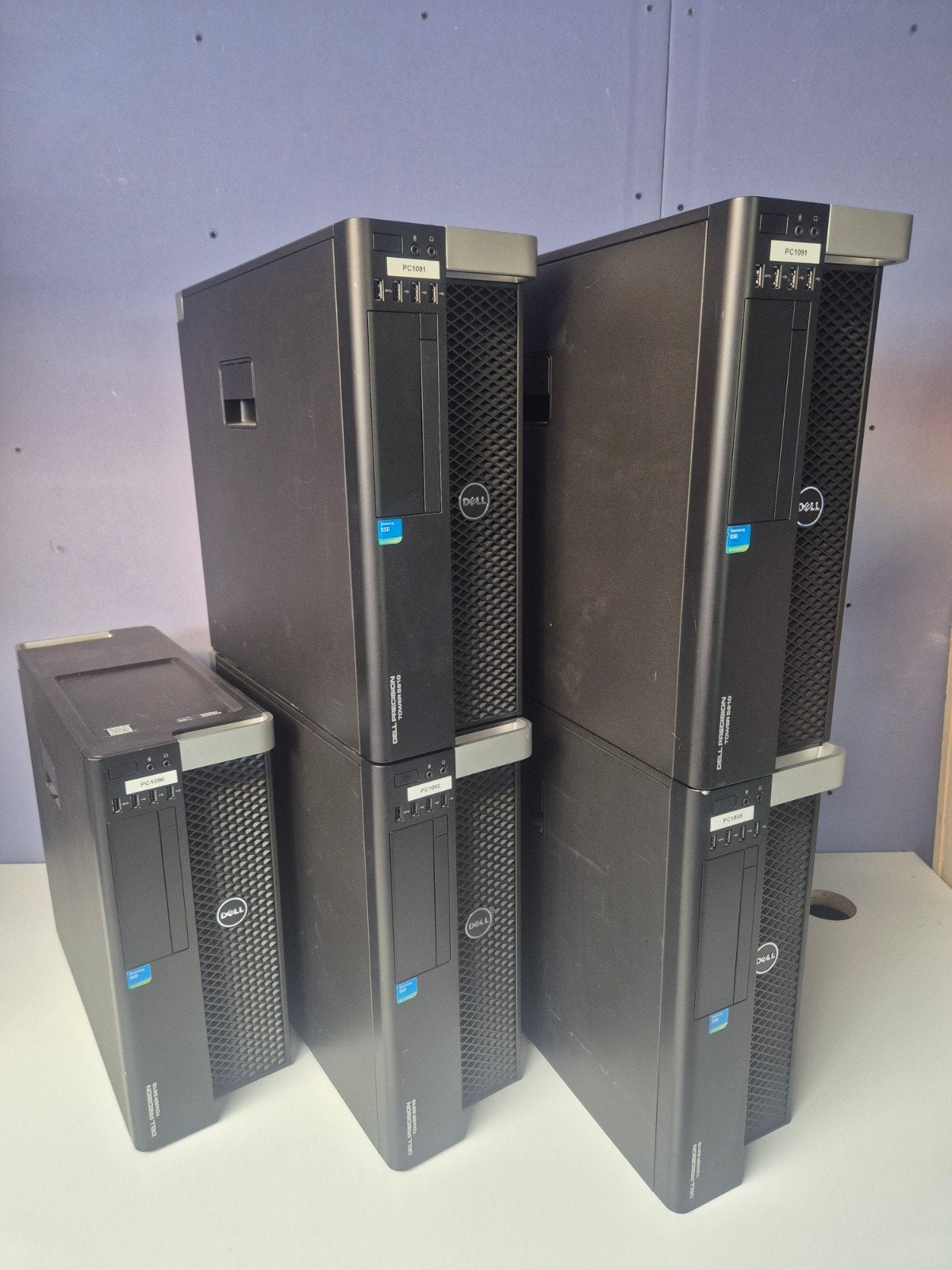 5x Dell Precision Tower 5810 Workstations - Grafisch Ontwerp, Computers en Software, Desktop Pc's, Gebruikt, Intel Xeon E5-1620 v3