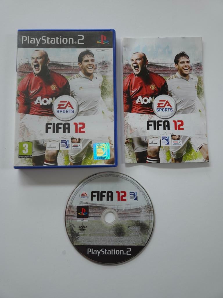 Playstation 2 (PS2) - Fifa 12, Spelcomputers en Games, Games | Sony PlayStation 2, Ophalen of Verzenden, Zo goed als nieuw, Sport