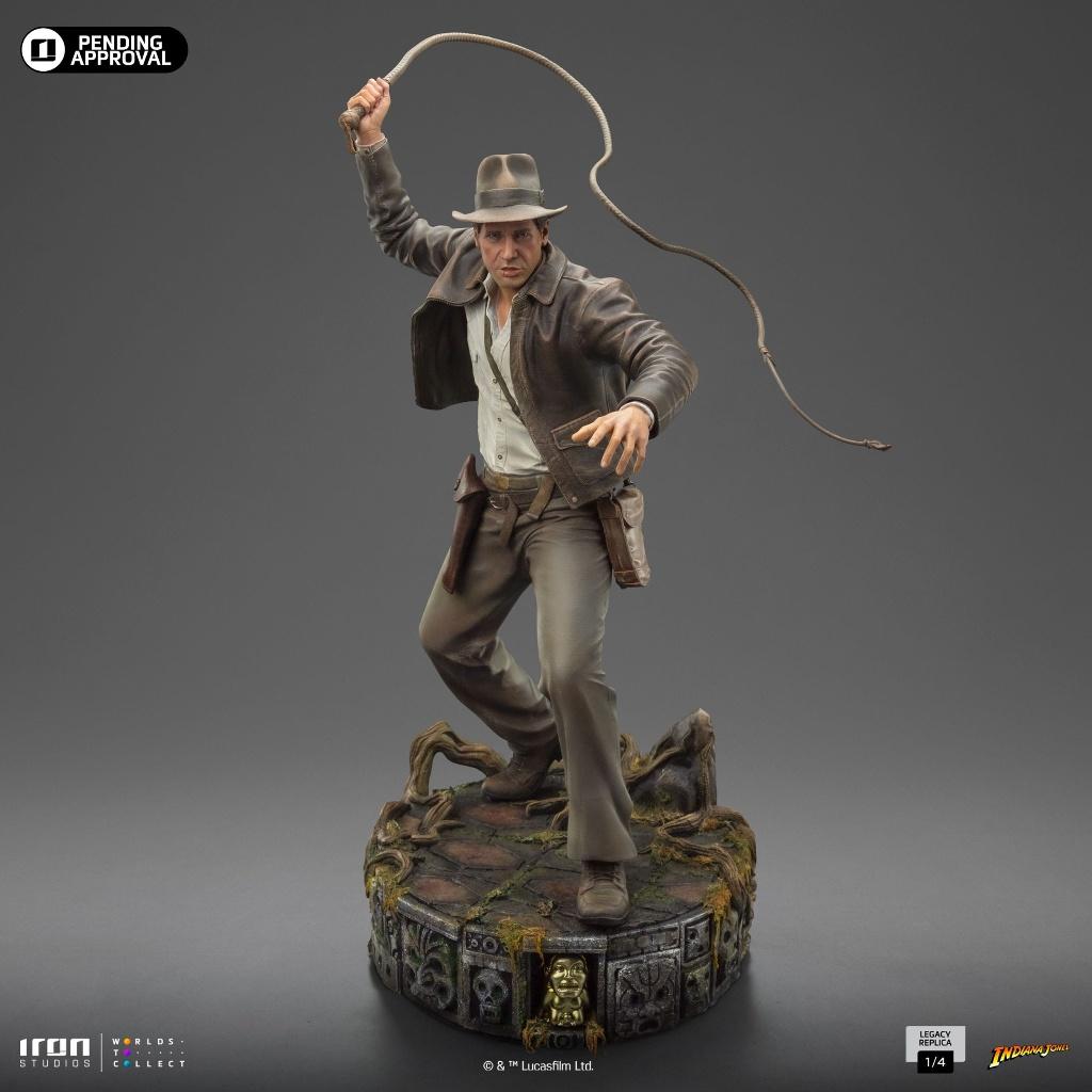 Iron Studios Indiana Jones Legacy Replica Statue, Verzamelen, Ophalen of Verzenden, Nieuw, Overige typen