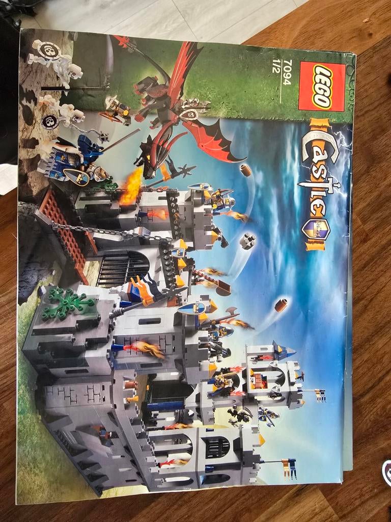 Lego castle 7094 compleet, Compleet, Lego, Ophalen of Verzenden, Zo goed als nieuw