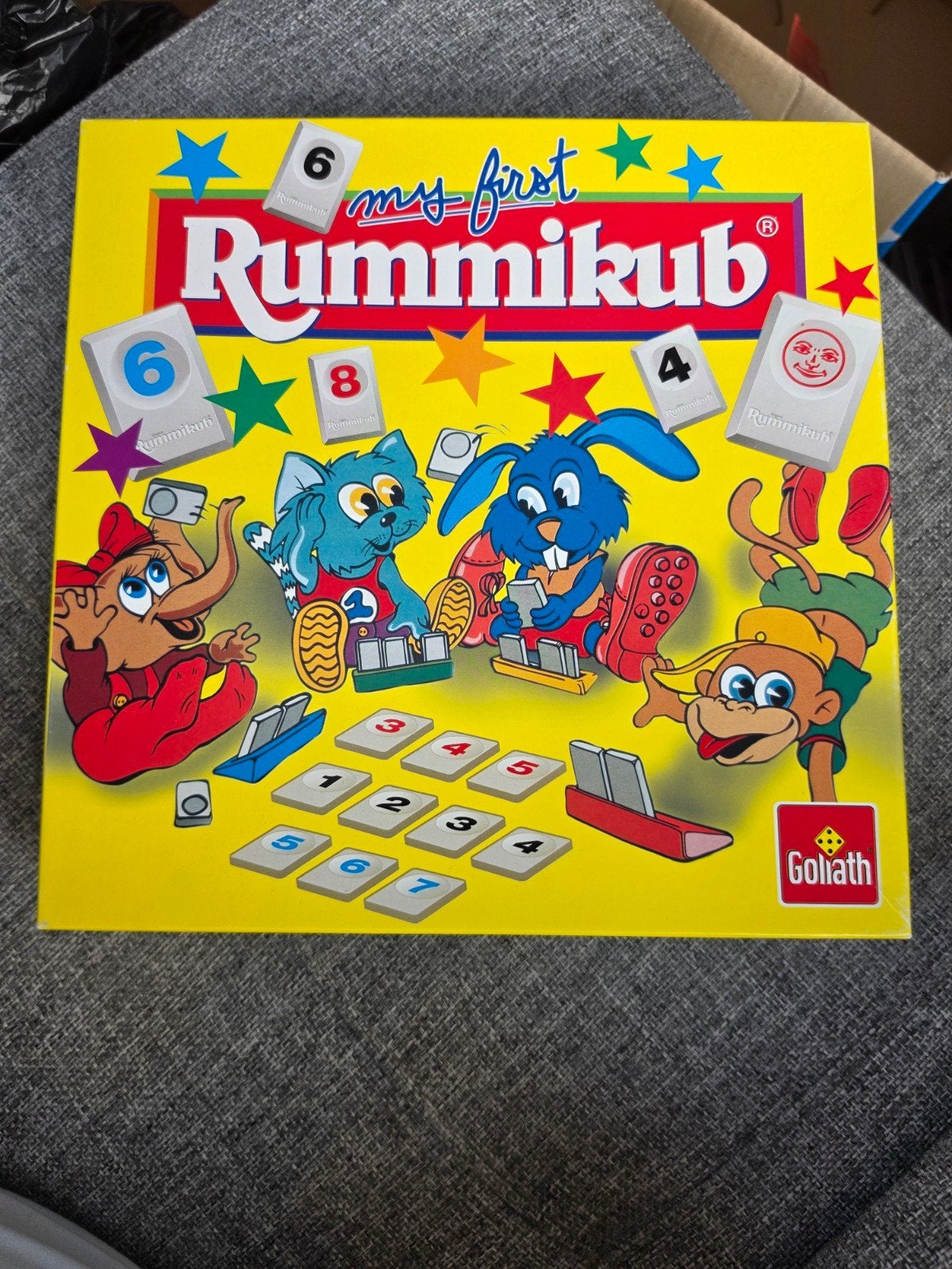 My First Rummikub - Educatief Spel voor Kinderen, Hobby en Vrije tijd, Gezelschapsspellen | Bordspellen, Drie of vier spelers