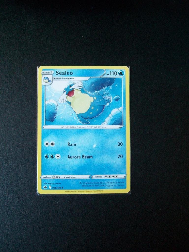 9418. Nieuwe Pokemon Kaart SEALEO hp 110 (038/198), Verzenden, Nieuw, Losse kaart