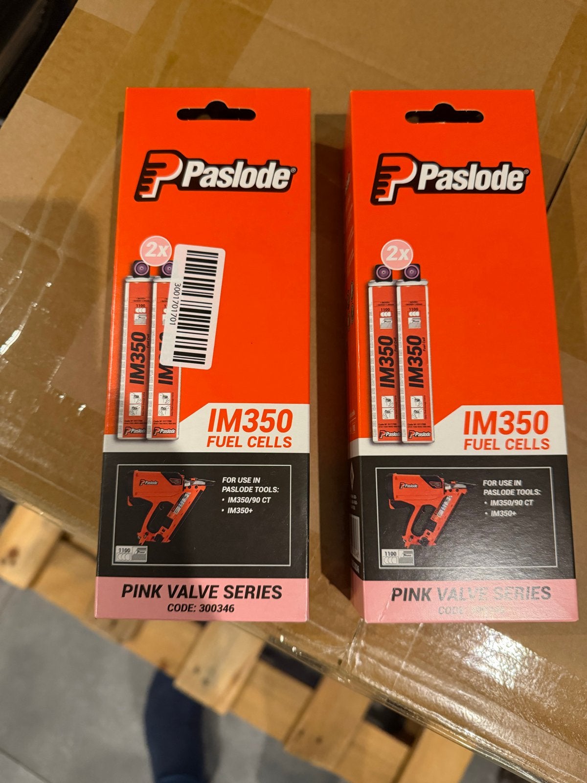 Paslode IM350 Brandstofcellen - Pink Valve Series (2x), Ophalen of Verzenden, Nieuw