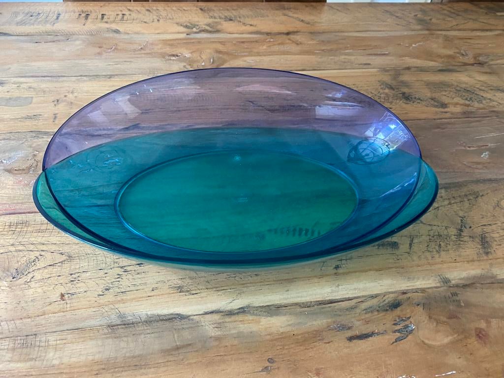 Tupperware eleganzia schaal, Huis en Inrichting, Keuken | Tupperware, Ophalen of Verzenden, Groen, Schaal