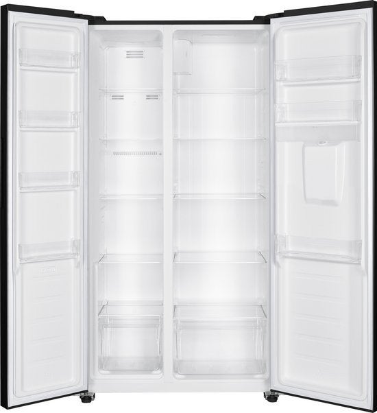 Exquisit SBS239 Side-by-Side Koelkast - Nieuw in Doos, Onbekend adres, raadpleeg de productdocumentatie, 200 liter of meer, 60 cm of meer