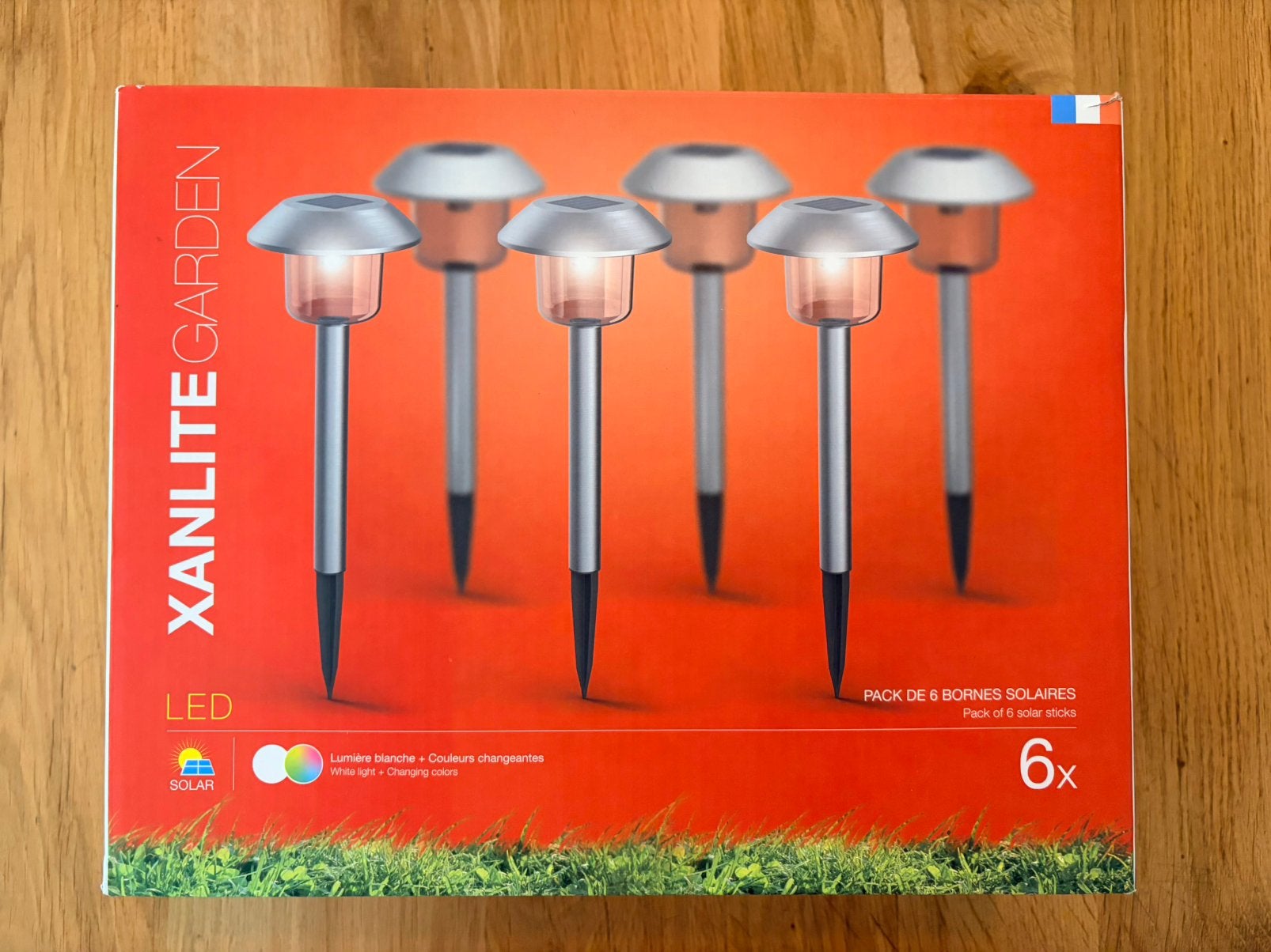 Xanlite Garden 6 tuin lampen prikspot Solar NIEUW!!!, Ophalen of Verzenden, Nieuw, Zonne-energie, Minder dan 50 watt