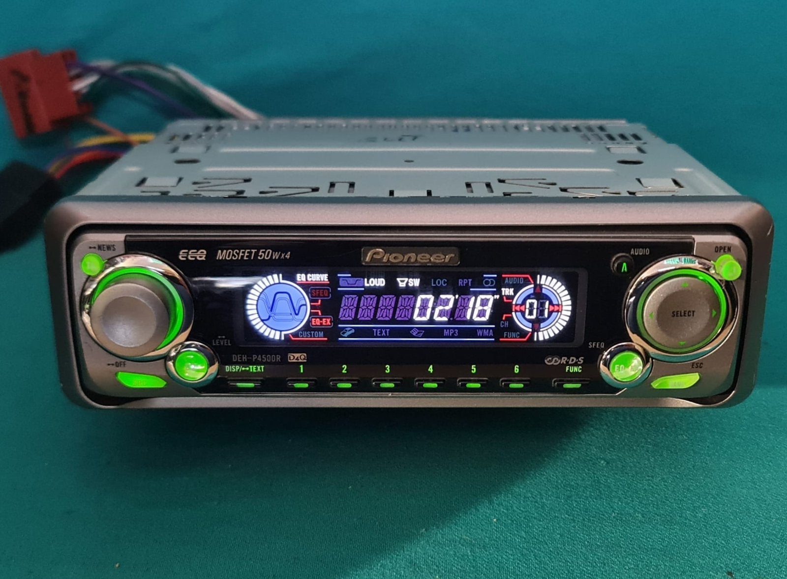 Pioneer deh-p4500r cd receiver, Auto diversen, Verzenden, Zo goed als nieuw