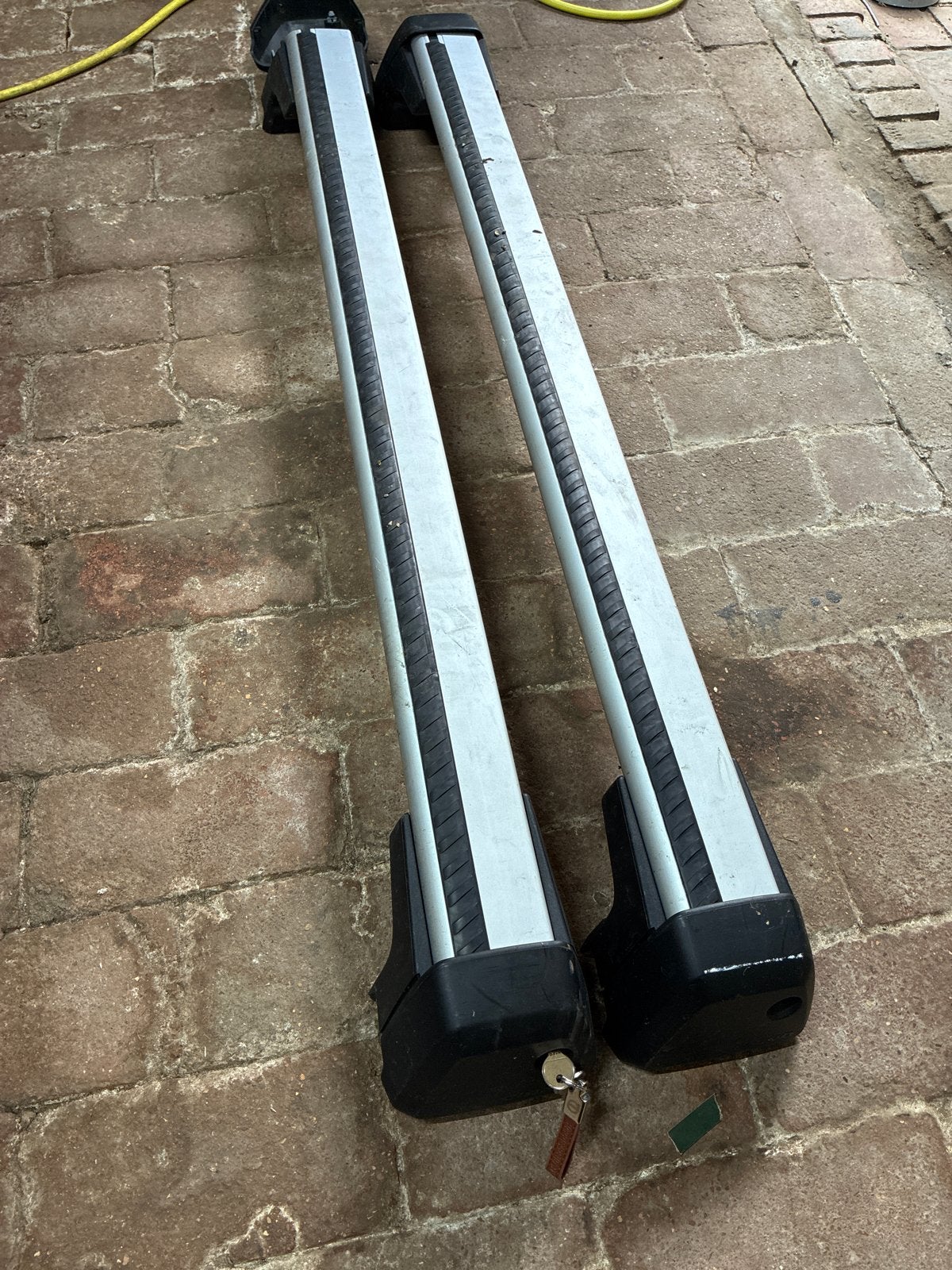 Volvo XC90 dakdragers met slot en sleutel, Auto diversen, Dakdragers, Ophalen, Gebruikt