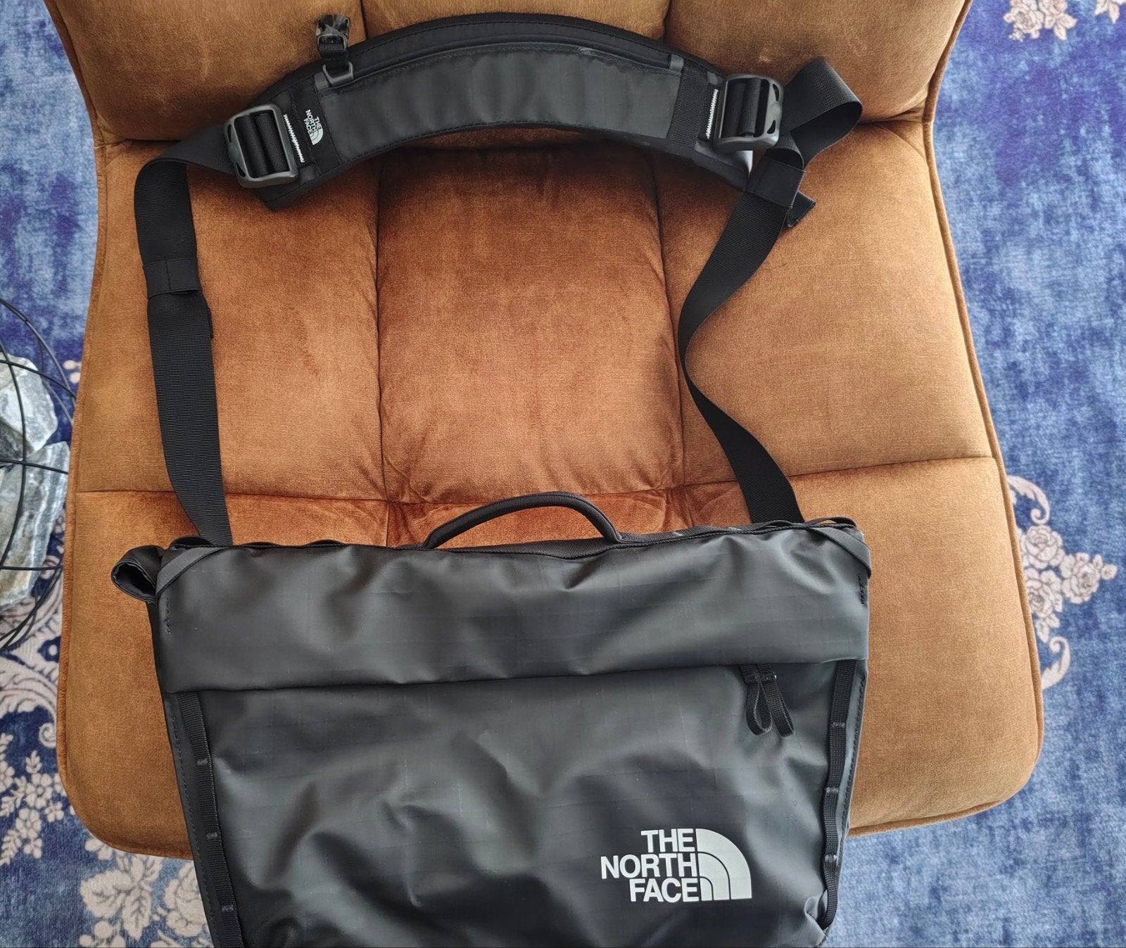 The North Face schoudertas, zwart, Ophalen of Verzenden, Zo goed als nieuw, Zwart