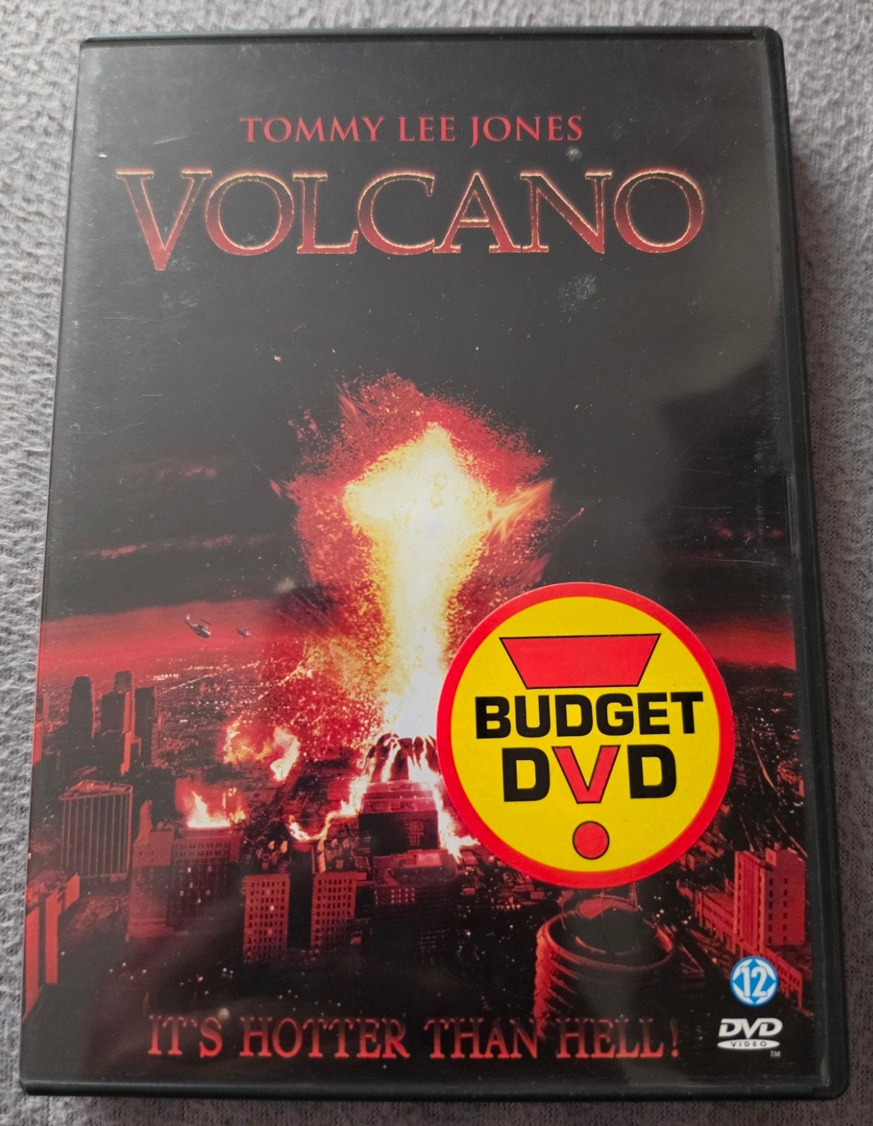 Volcano (Tommy Lee Jones) - Actiethriller DVD, Vanaf 12 jaar, Ophalen of Verzenden, Gebruikt, Actiethriller